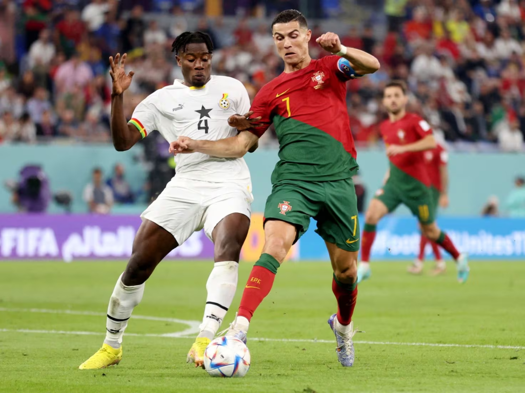 Lịch sử đối đầu Bồ Đào Nha vs Ghana